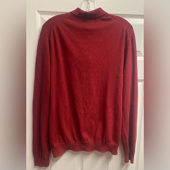Eddie Bauer Men’s Cashmere/Cotton Blend Pullover Button Sweater Size Large - Picture 5 of 5